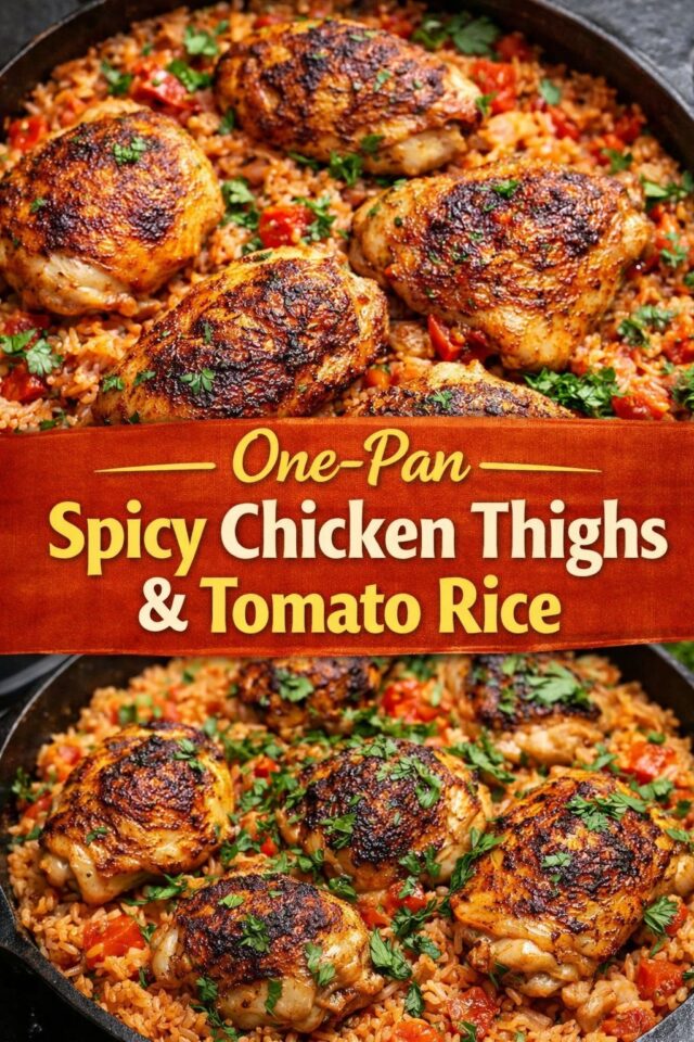 Polish_20260104_140511464 One-Pan Spicy Chicken Thighs with Tomato Ric Cover