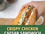 Crispy Chicken Caesar Sandwich Crispy Chicken Caesar Sandwich Cover