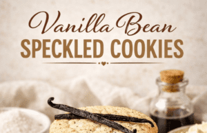 Vanilla Bean Speckled Cookies (Soft, Buttery & Bakery-Style) Vanilla Bean Speckled Cookies (Soft, Buttery Cover
