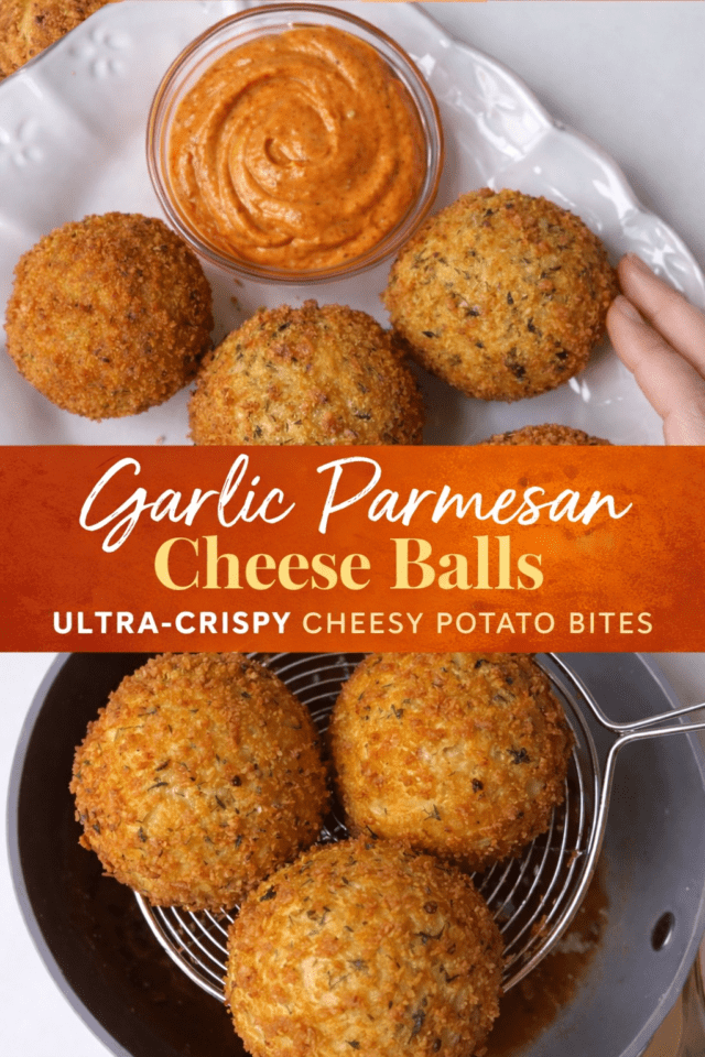Garlic Parmesan Cheese Balls