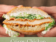 Crispy Chicken Caesar Sandwich (Golden, Juicy & Loaded with Flavor!) Crispy Chicken Caesar Sandwich (Golden, Juic Cover
