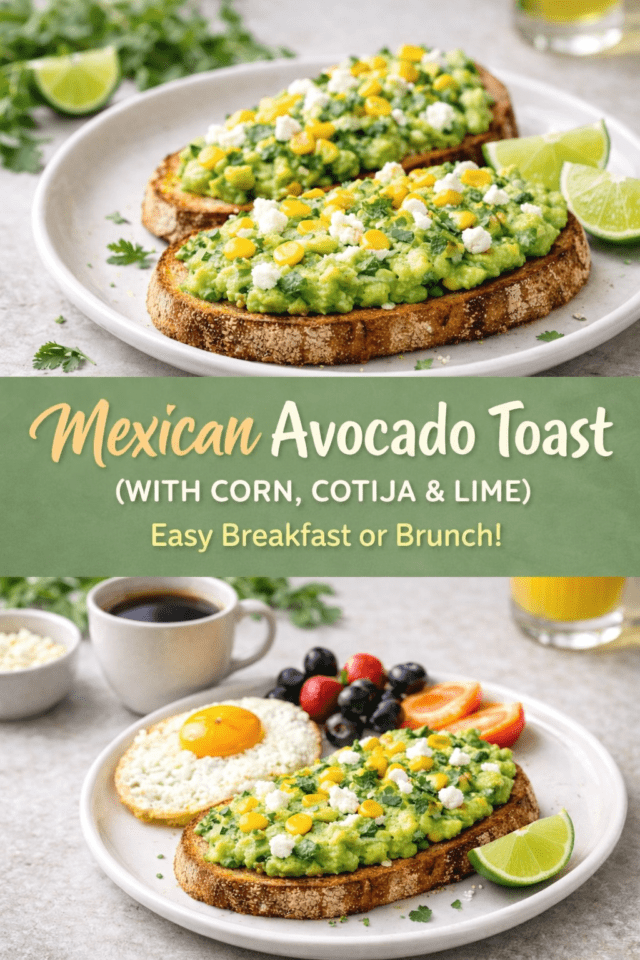 Mexican avocado toast