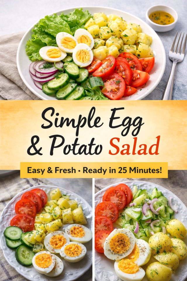 Simple Egg and Potato Salad