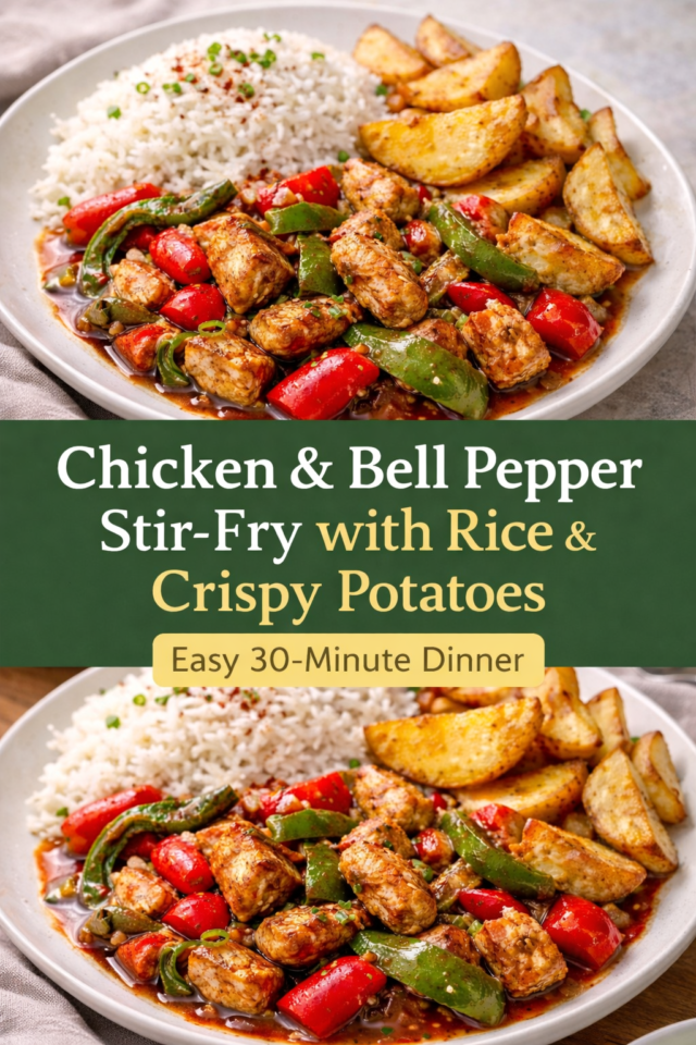 Chicken and Bell Pepper Stir-Fry