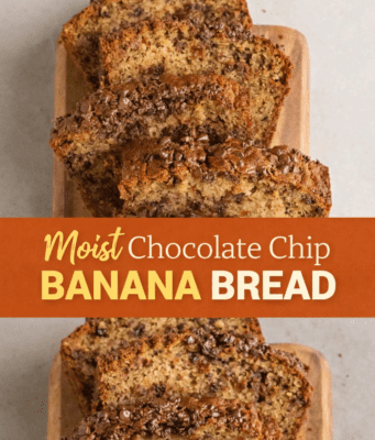 Chocolate Chip Banana Bread (Moist, Easy & Bakery-Style) Chocolate Chip Banana Bread (Moist, Easy & B Cover