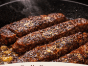 Garlic Parmesan Steak Penne in Creamy Cajun Velveeta Sauce Garlic Parmesan Steak Penne in Creamy Cajun Cover
