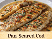Pan-Seared Cod in Lemon Butter Sauce Pan-Seared Cod in Lemon Butter Sauce Cover