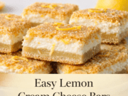 Lemon Cream Cheese Bars (Easy, Creamy & Zesty Dessert) Lemon Cream Cheese Bars (Easy, Creamy & Zest Cover