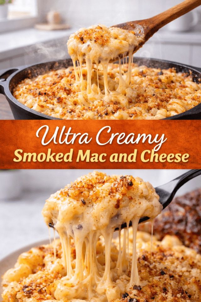 CREAMY Smoked Mac and Cheese (Ultra Creamy,  Cover