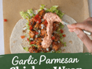 Garlic Parmesan Chicken Wrap (Easy, Crispy & Flavor-Packed Lunch Idea) Garlic Parmesan Chicken Wrap (Easy, Crispy & Cover