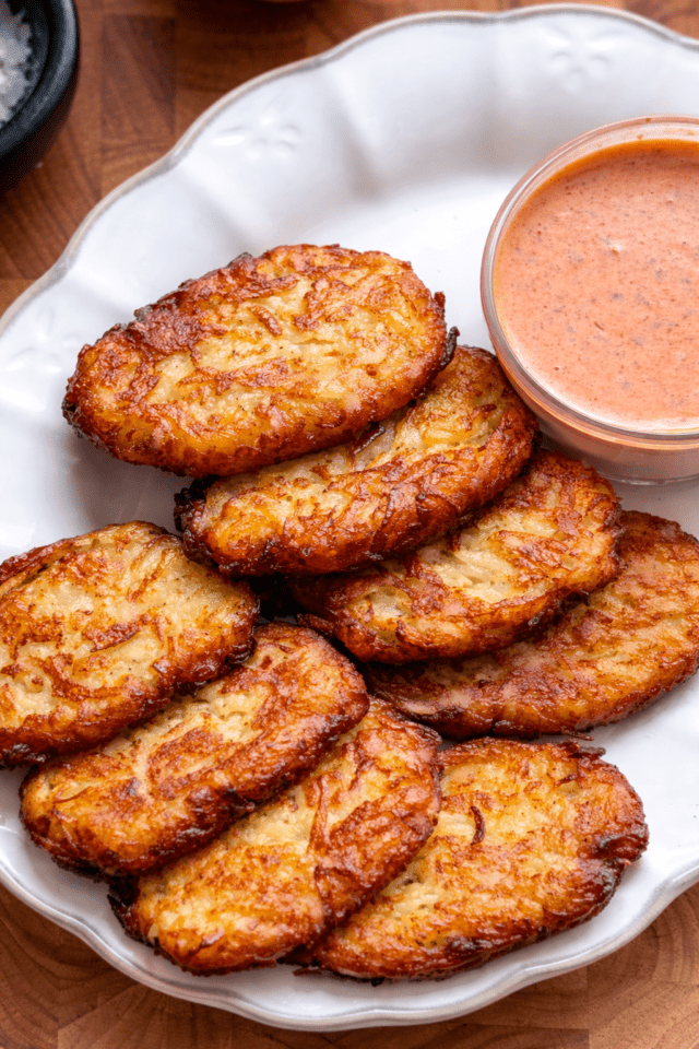 Garlic Parmesan Hash Browns recipe