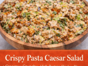 Crispy Pasta Caesar Salad – Creamy, Crunchy & Flavor-Packed Crispy Pasta Caesar Salad – Creamy, Crunchy Cover