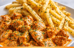 Creamy Paprika Chicken with Fries (Easy 30-Minute Dinner) Creamy Paprika Chicken with Fries (Easy 30-M Cover