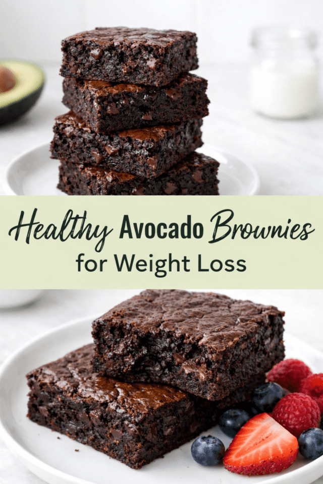 Avocado Brownies for Weight Loss Cover