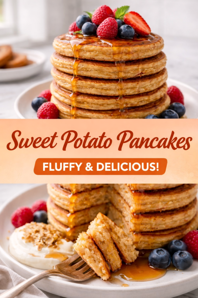 Sweet Potato Pancakes