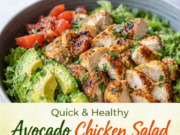 Quick & Healthy Avocado Chicken Salad Recipe Quick & Healthy Avocado Chicken Salad Recipe Cover