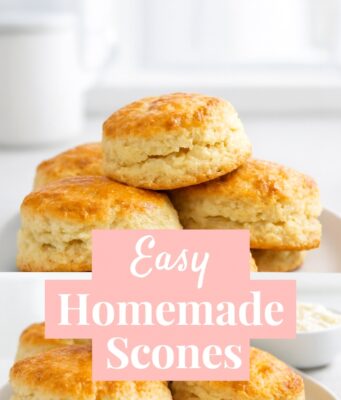 Easy Homemade Scones (Soft, Fluffy & Ready in 30 Minutes) Easy Homemade Scones (Soft, Fluffy & Ready i Cover