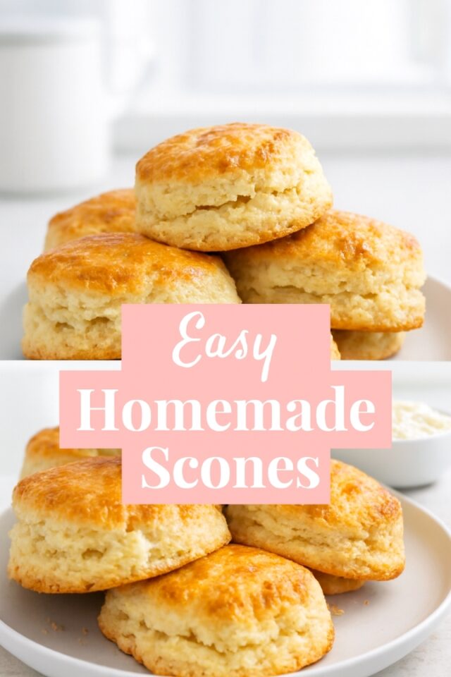 Easy Homemade Scones