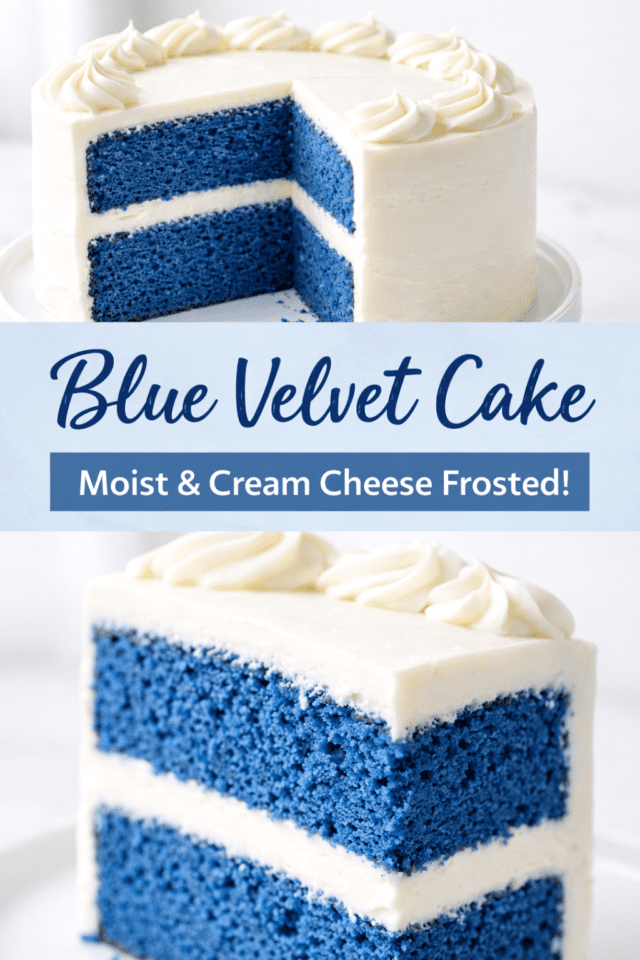 Blue Velvet Cake Cover
