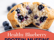 Healthy Blueberry Protein Muffins Healthy Blueberry Protein Muffins Cover