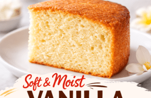 Vanilla Butter Cake – Soft, Moist & Classic Homemade Recipe Vanilla Butter Cake – Soft, Moist & Classic Cover
