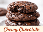 Chewy Chocolate Brownie Cookies (Fudgy Centers, Crackly Tops) Chewy Chocolate Brownie Cookies (Fudgy Cente Cover