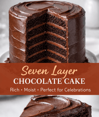 Seven Layer Chocolate Cake – Ultra Moist, Rich & Perfect for Celebrations Seven Layer Chocolate Cake – Ultra Moist, Ri Cover