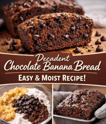 Chocolate Banana Bread Recipe Chocolate Banana Bread Recipe Cover