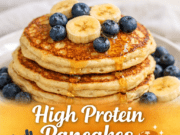High Protein Pancakes Recipe High Protein Pancakes Recipe Cover