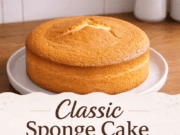 Classic Sponge Cake (Light, Fluffy & Easy Homemade Recipe) Classic Sponge Cake (Light, Fluffy & Easy Ho Cover