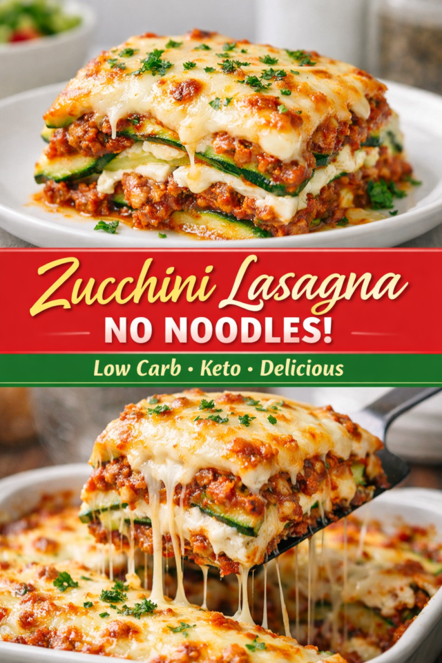 Zucchini Lasagna (No Noodles) – Healthy, Low Cover