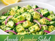 Avocado Cucumber Salad (Fresh, Creamy & Perfect Healthy Side Dish) Avocado Cucumber Salad (Fresh, Creamy & Perf Cover