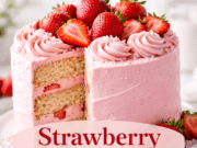 Strawberry Birthday Cake (Soft, Fresh & Perfect Celebration Cake) Strawberry Birthday Cake (Soft, Fresh & Perf Cover