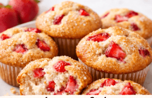 American-Style Strawberry Muffins (Soft, Fluffy & Bakery-Style Perfection) American-Style Strawberry Muffins (Soft, Flu Cover