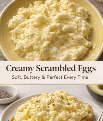 Creamy Scrambled Eggs (Soft, Buttery & Perfect Every Time) Creamy Scrambled Eggs (Soft, Buttery & Perfe Cover