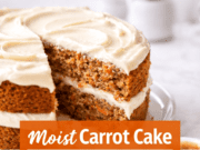 Moist Carrot Cake Recipe (Soft, Spiced & Perfectly Creamy with Frosting) Moist Carrot Cake Recipe (Soft, Spiced & Per Cover