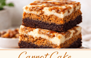 Carrot Cake Cheesecake Brownies (Ultra Moist, Creamy & Irresistible Dessert Bars) Carrot Cake Cheesecake Brownies (Ultra Moist Cover