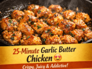 Garlic Butter Chicken Bites – Easy, Juicy One-Pan Dinner Garlic Butter Chicken Bites – Easy, Juicy On Cover