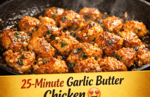 Garlic Butter Chicken Bites – Easy, Juicy One-Pan Dinner Garlic Butter Chicken Bites – Easy, Juicy On Cover