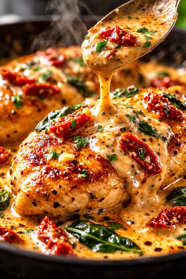 Creamy Tuscan Chicken (Rich, Creamy & Restau Cover