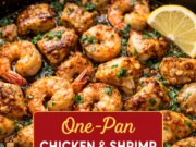One-Pan Chicken and Shrimp – Easy, Flavor-Packed Dinner in 30 Minutes One-Pan Chicken and Shrimp – Easy, Flavor-Pa Cover