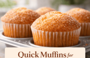 Quick Muffins For Busy Mornings Quick Muffins For Busy Mornings Cover