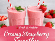 Strawberry Smoothie – Creamy, Refreshing & Easy 5-Minute Recipe Strawberry Smoothie – Creamy, Refreshing & E Cover