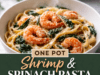 One Pot Shrimp and Spinach Pasta One Pot Shrimp and Spinach Pasta Cover