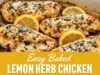 Easy Baked Lemon Herb Chicken Easy Baked Lemon Herb Chicken Cover