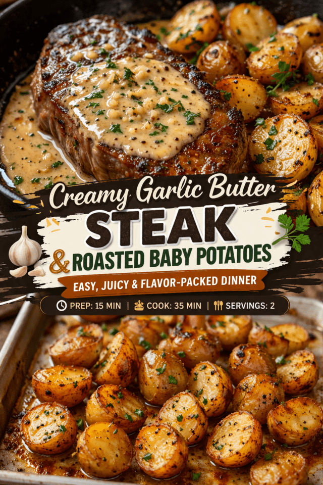 Polish_20260331_004114931 Creamy Garlic Butter Steak & Roasted Baby Po Cover