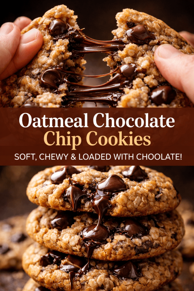 Oatmeal chocolate chip cookies