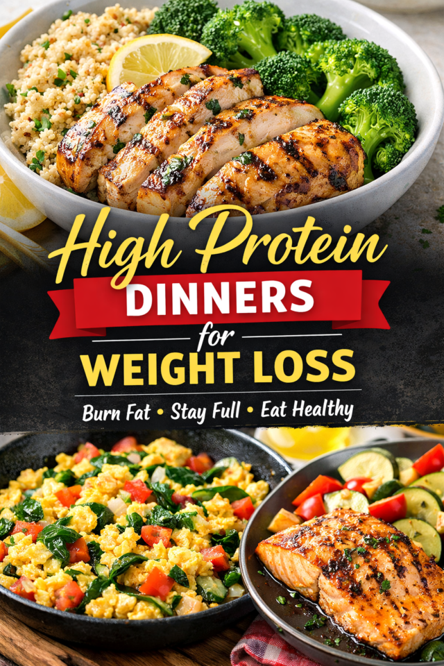 Polish_20260403_055426688 High Protein Dinner Ideas for Weight Loss Cover