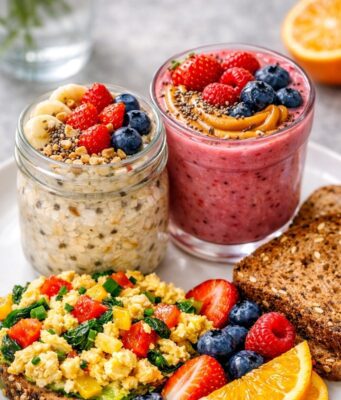 Healthy Breakfast Ideas For Busy Mornings Healthy Breakfast Ideas For Busy Mornings Cover