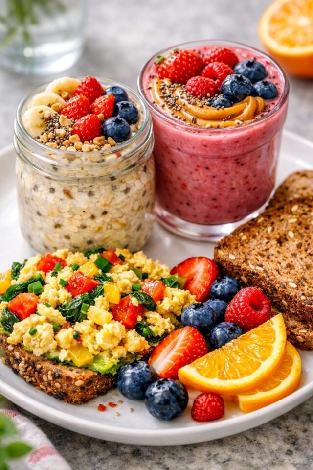 Healthy Breakfast Ideas For Busy Mornings Cover